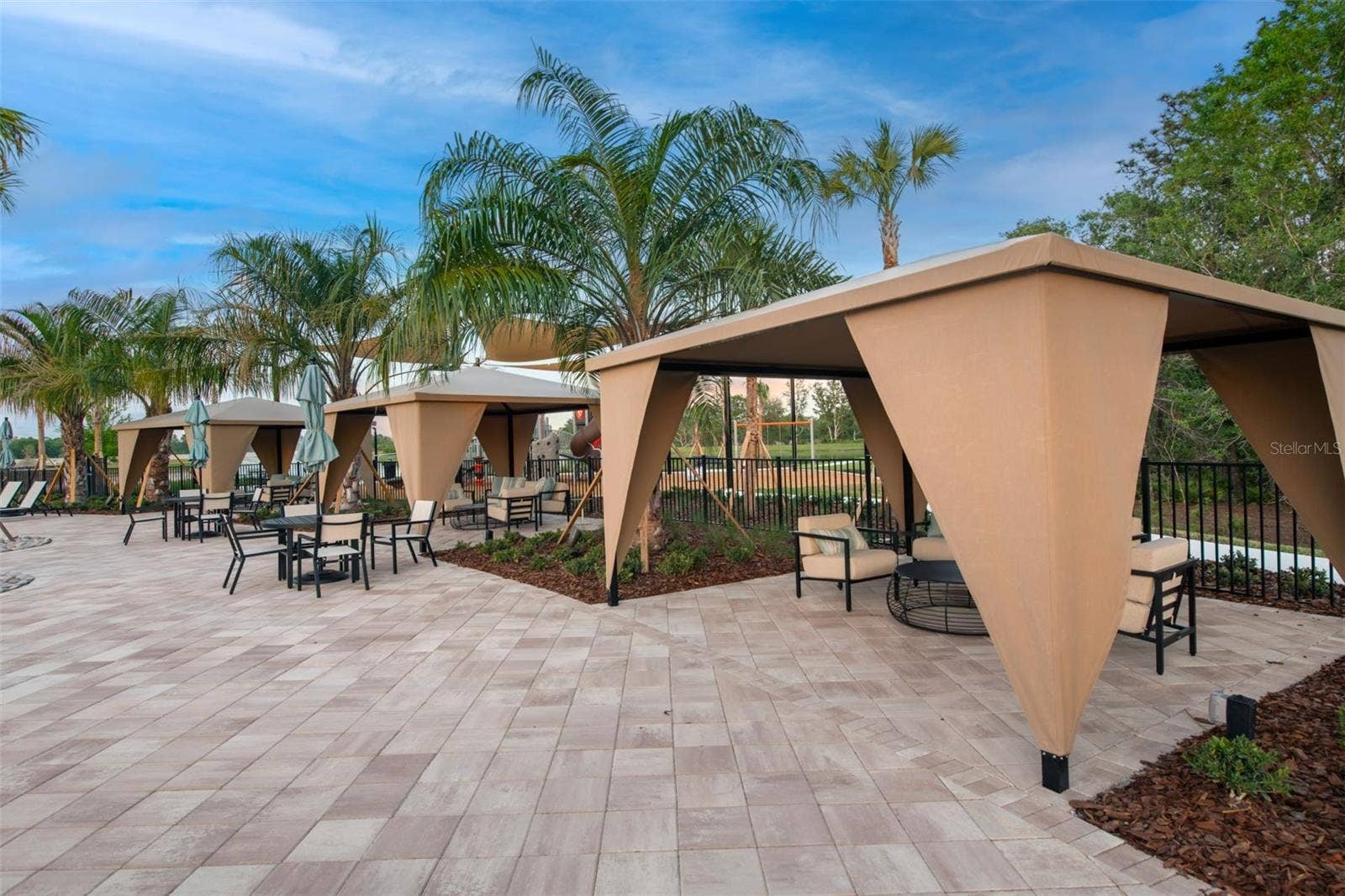 6603 BLAZING SPIRIT STREET, Wesley Chapel, FL 33545 Poolside Cabanas