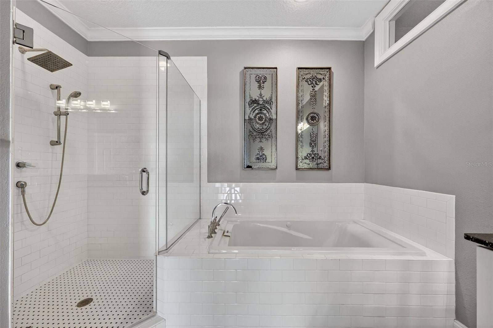 348 LARBOARD WAY, Clearwater, FL 33767 Primary bath with soaking tub and shower