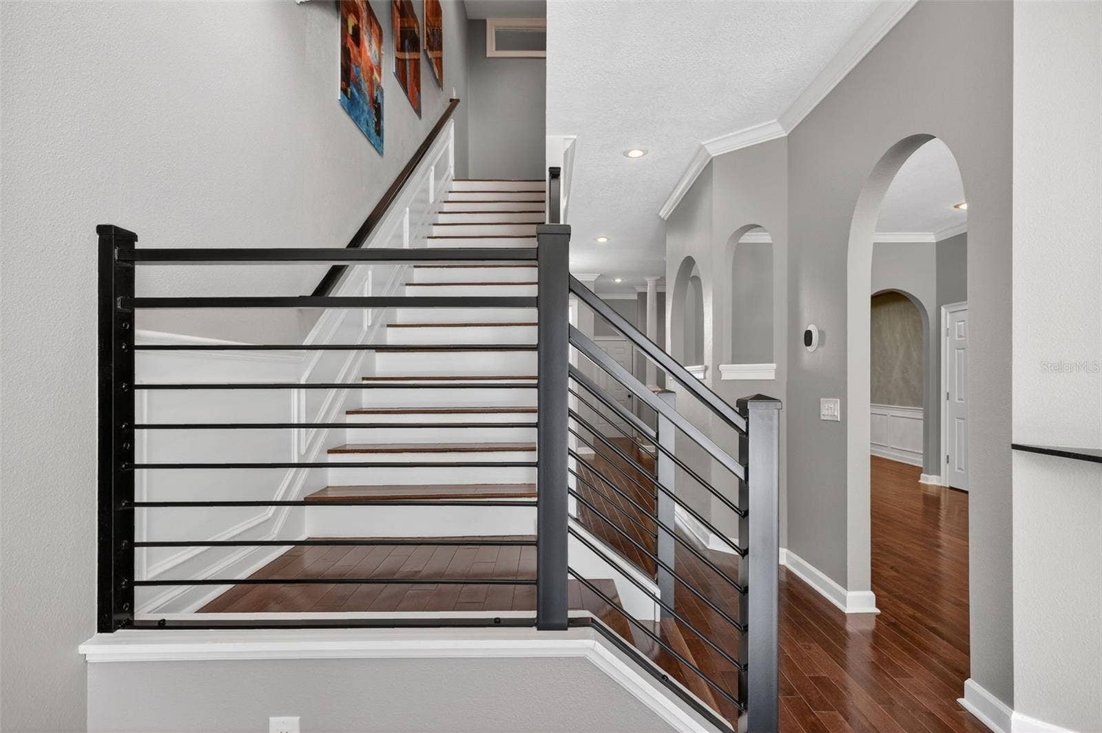 348 LARBOARD WAY, Clearwater, FL 33767 Stairway leading to 2nd floor