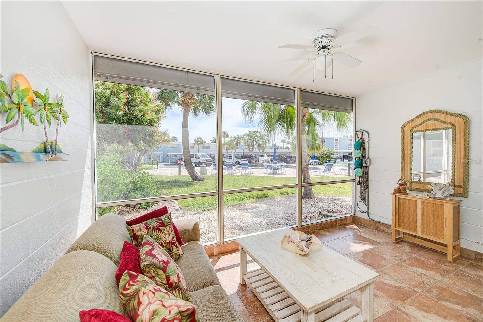 6201 2ND STREET E, #74, St Pete Beach, FL 33706 Screened Porch
