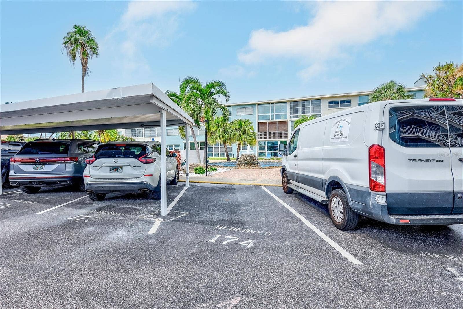 6201 2ND STREET E, #74, St Pete Beach, FL 33706 Carport #173