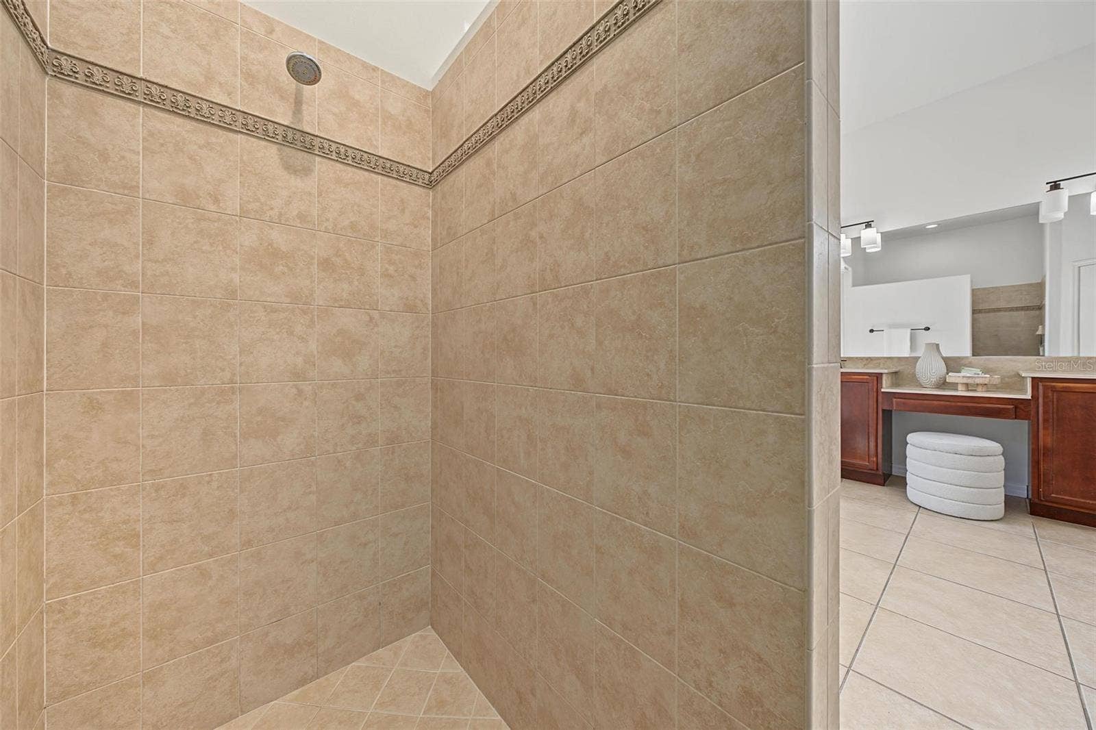 walk in shower