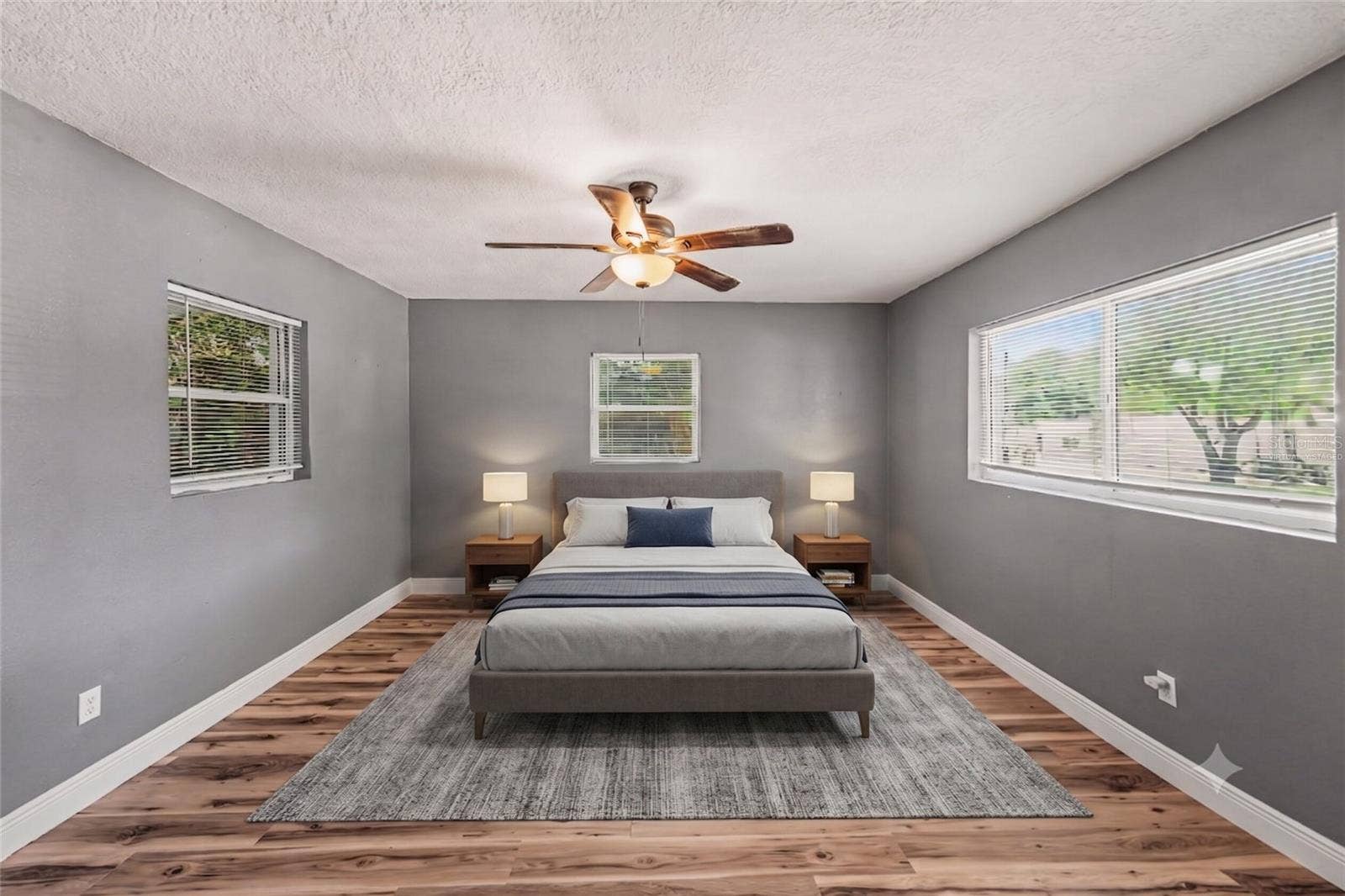 217 GARDEN CIRCLE, Belleair, FL 33756 Virtually Staged. Bedroom #1