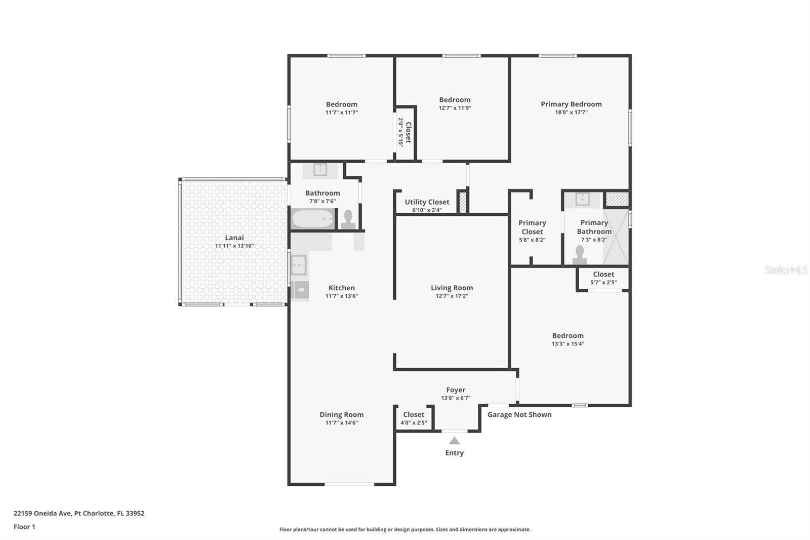 22159 ONEIDA AVENUE, Port Charlotte, FL 33952 22159 ONEIDA AVENUE, Port Charlotte, FL 33952