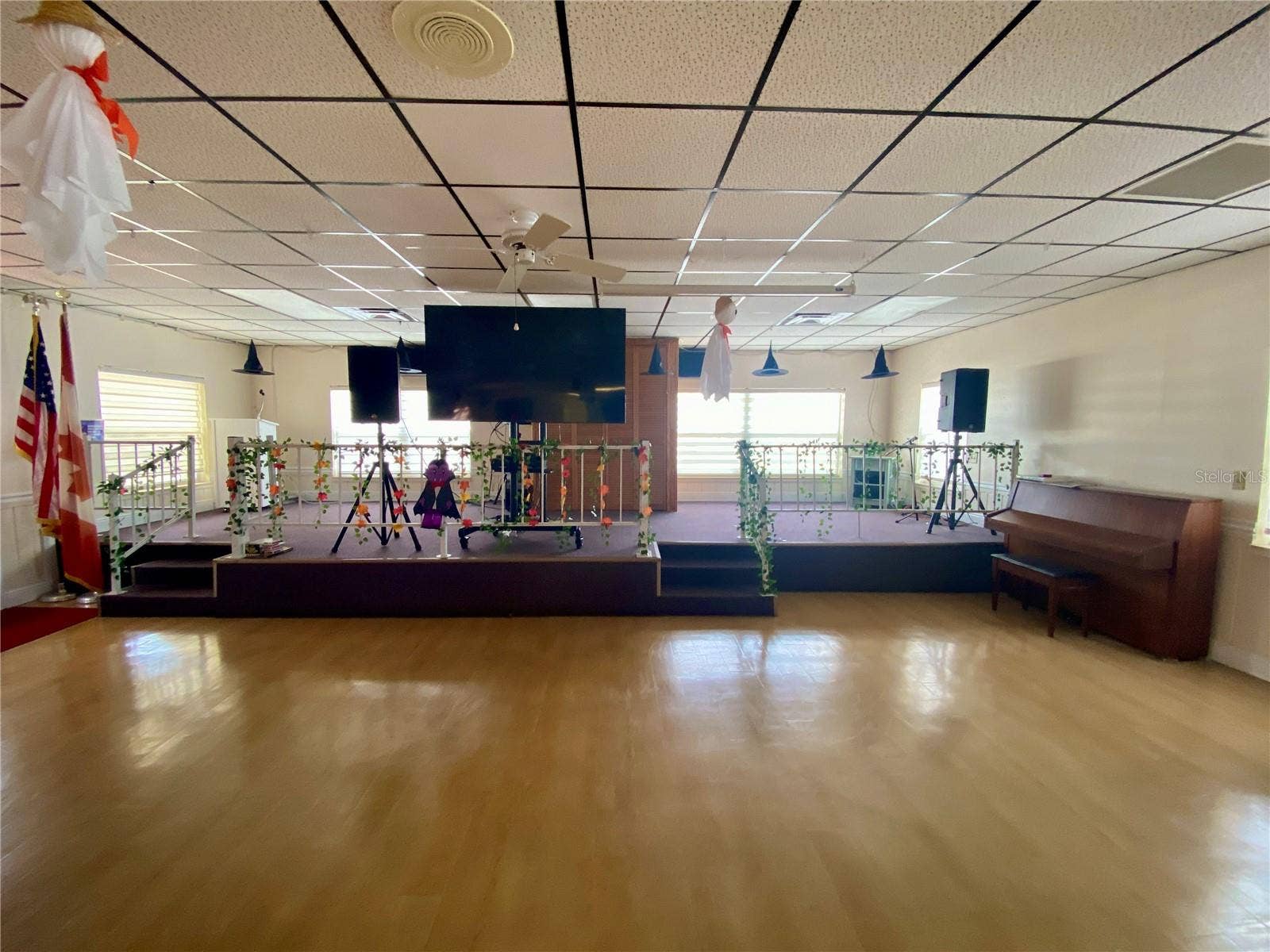 Stage for performances