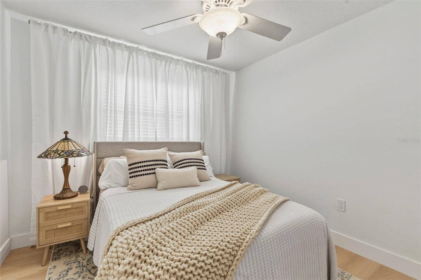 Guest/ second bedroom with large walk-in closet