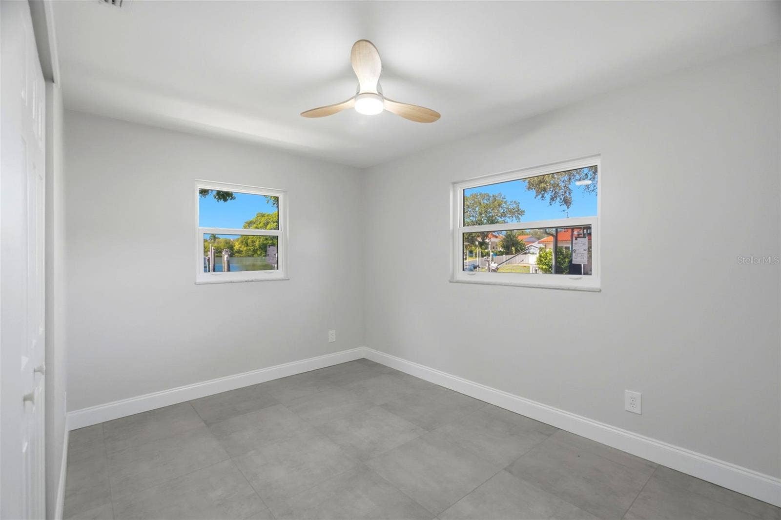 4700 14TH STREET NE, St Petersburg, FL 33703 One of four bedrooms with a water view.