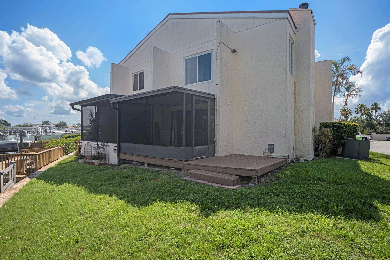 8719 COVE COURT, #10, Tampa, FL 33615 Screen patio and deck
