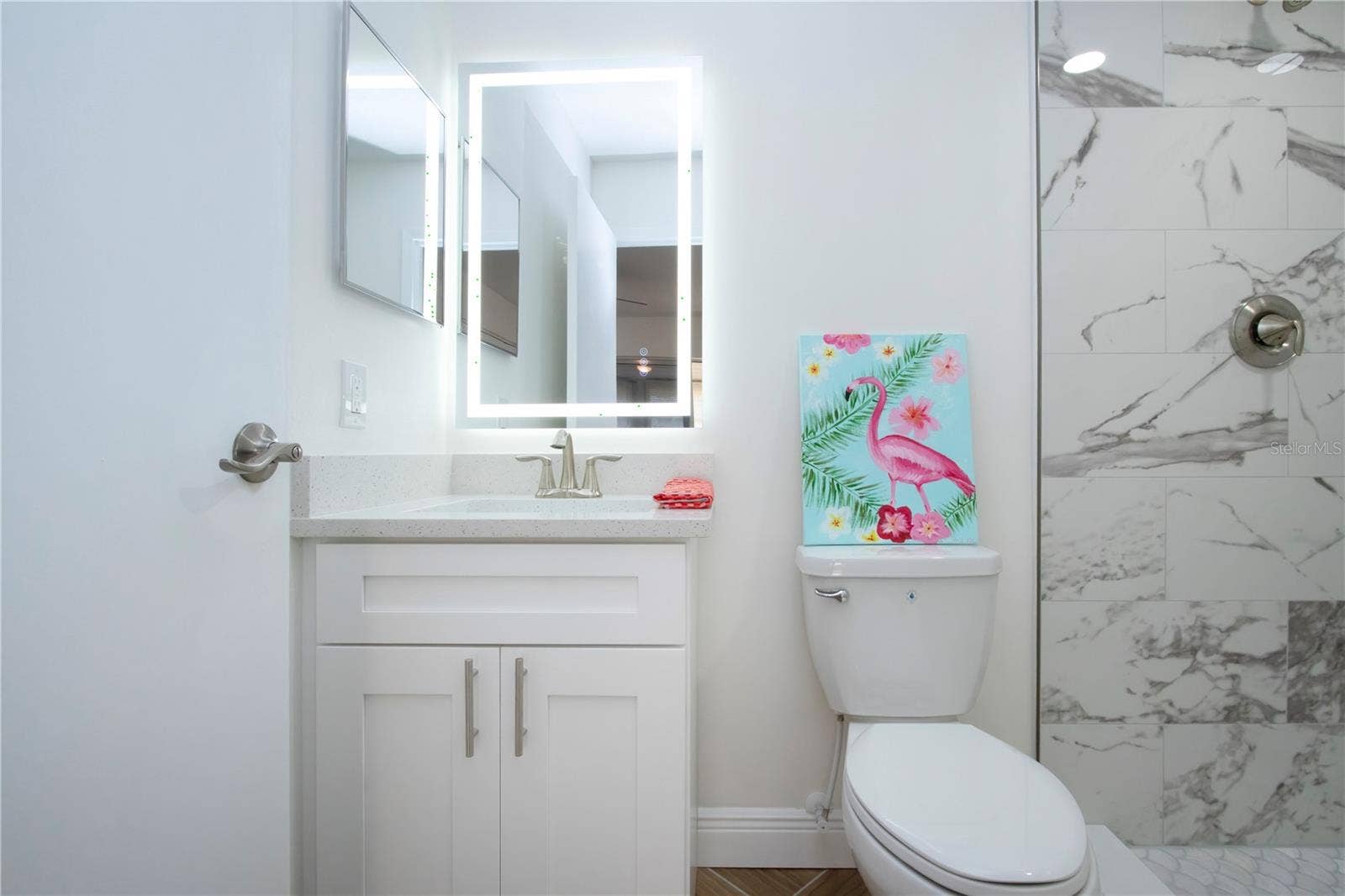 Primary Bathroom with walk in shower