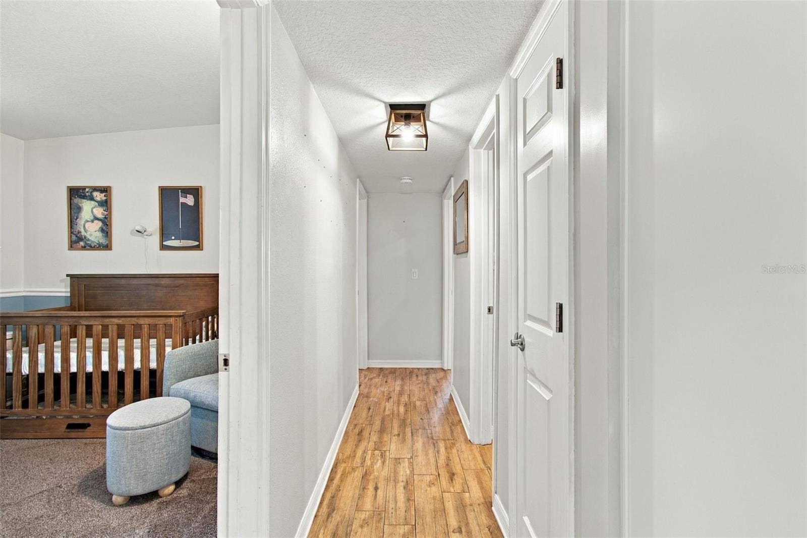 3306 NAKORA DRIVE, Tampa, FL 33618 Hallway to Bedrooms