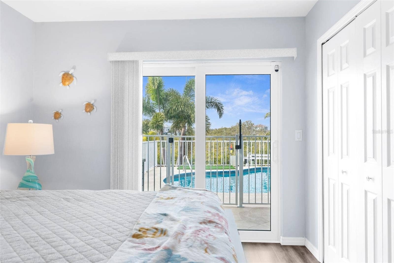 6029 BAYWAY COURT, New Port Richey, FL 34652 Bedroom 4 - Could be in Law Suite with separate entrance attached to home. Located on first floor.
