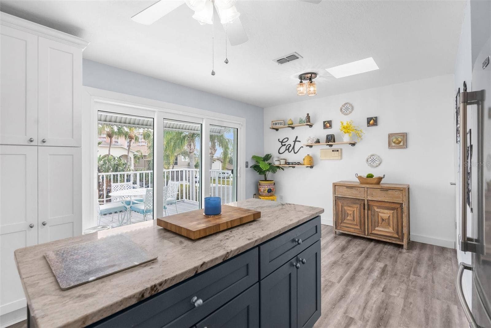 6029 BAYWAY COURT, New Port Richey, FL 34652 Kitchen. Located on second story.