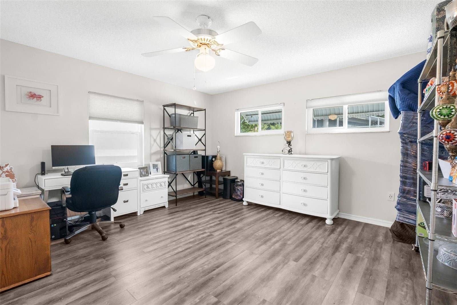 6029 BAYWAY COURT, New Port Richey, FL 34652 Bedroom 3 - Could be in Law Suite with separate entrance attached to home. Located on first floor.