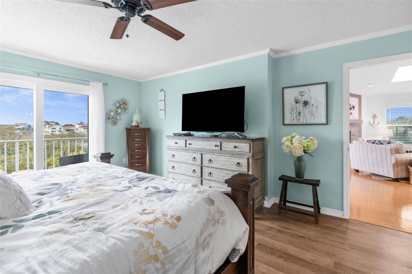 6029 BAYWAY COURT, New Port Richey, FL 34652 Owner's Suite Room. Located on second story.