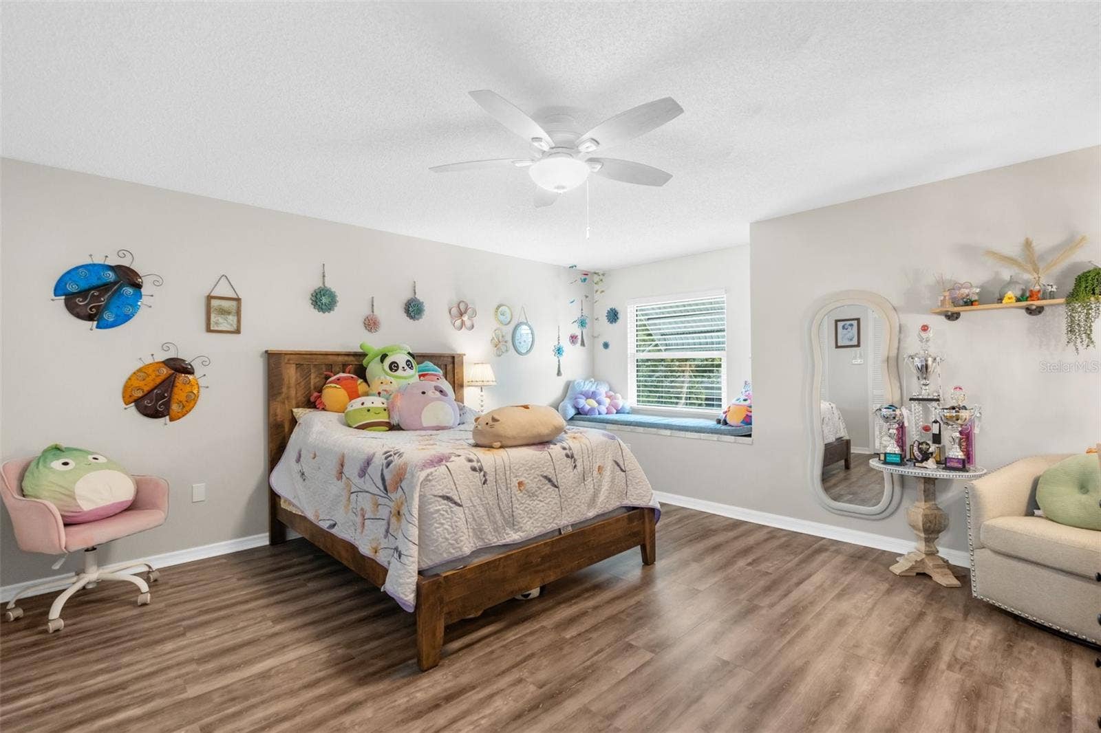 6029 BAYWAY COURT, New Port Richey, FL 34652 Second Bedroom. Located on second story.