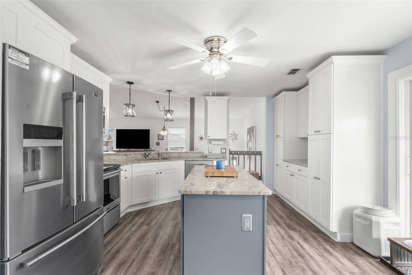 6029 BAYWAY COURT, New Port Richey, FL 34652 Kitchen. Located on second story.