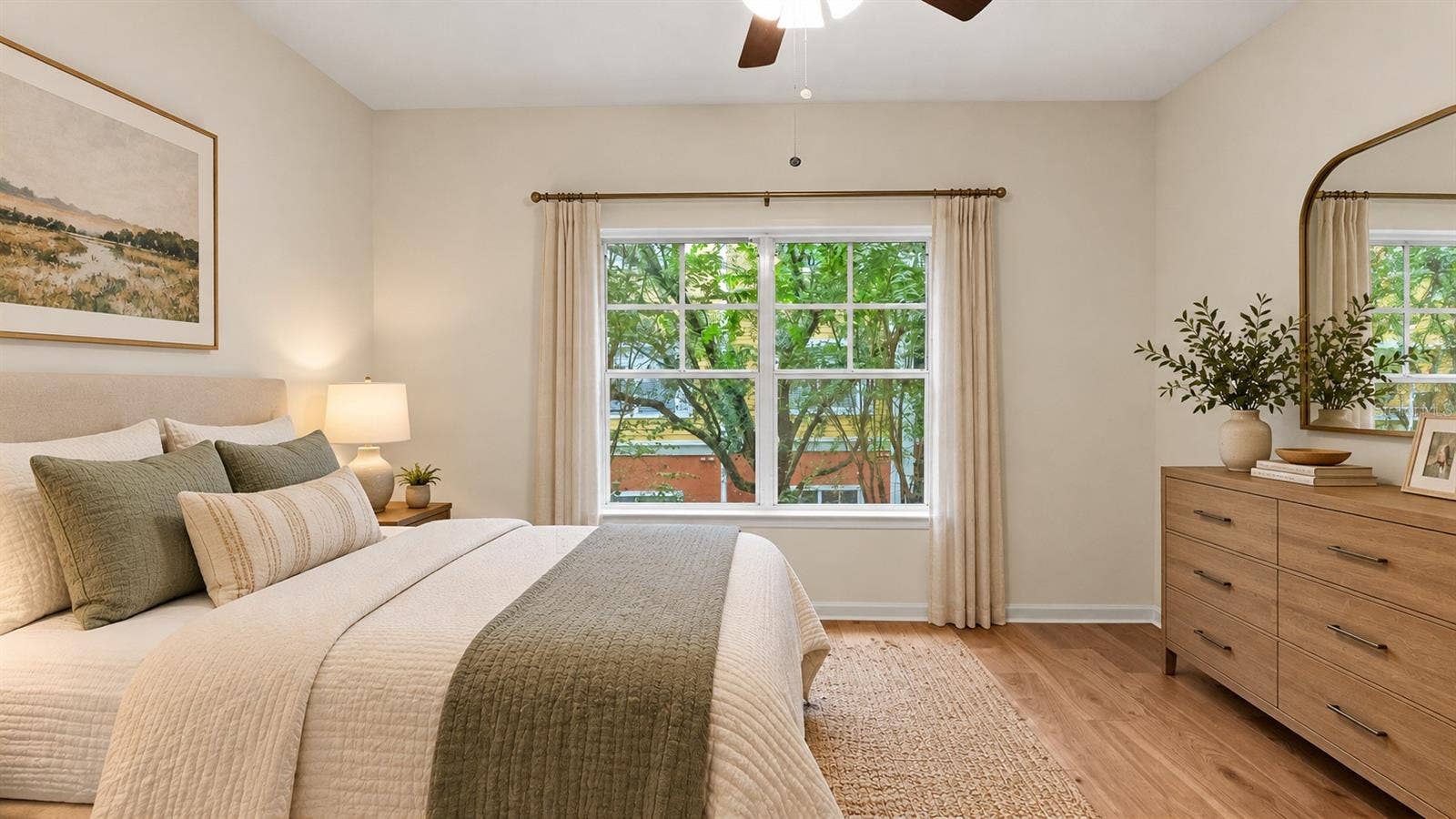 STAGED  2ND  BEDROOM