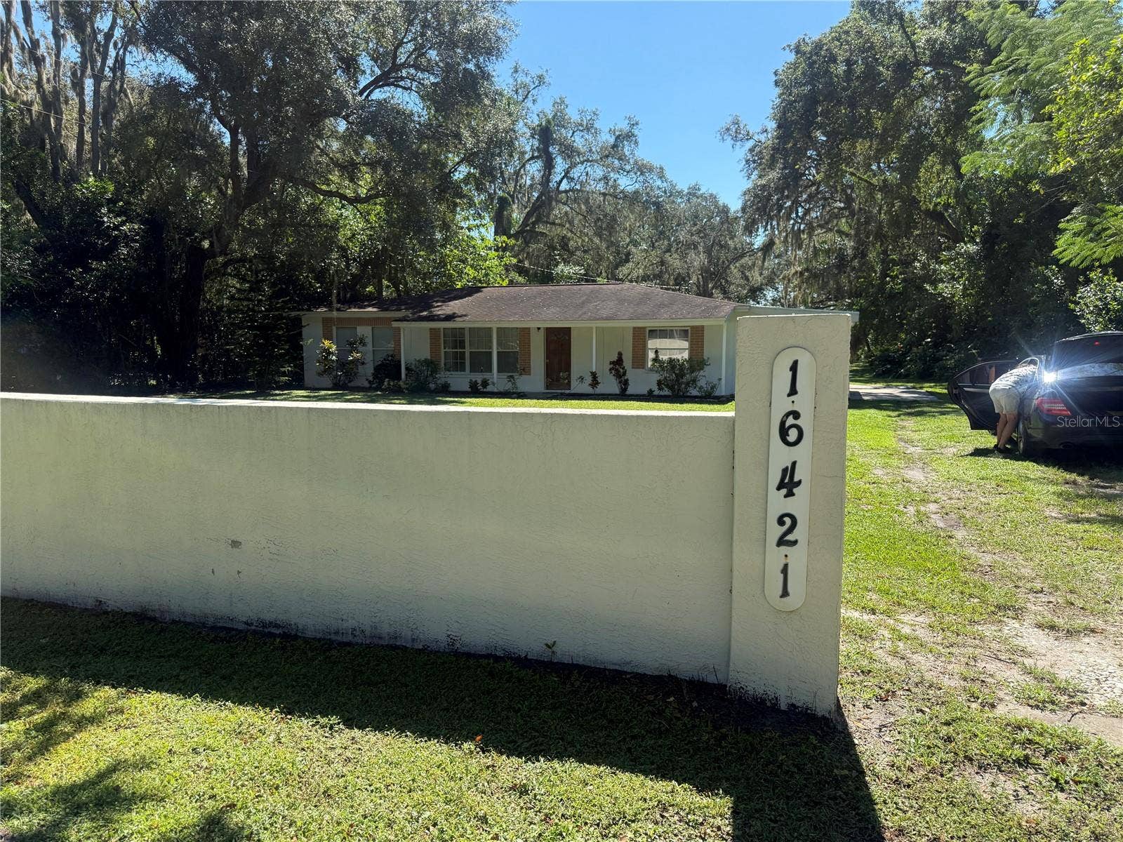 16421 HANNA ROAD, Lutz, FL 33549 Front, not staged