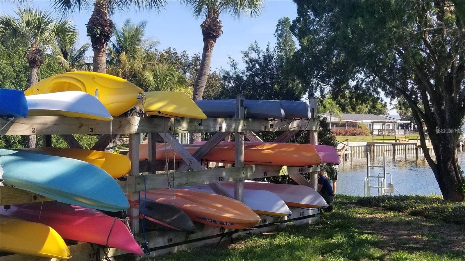 KAYAK STORAGE AND LAUNCHES ON EVERY CANAL