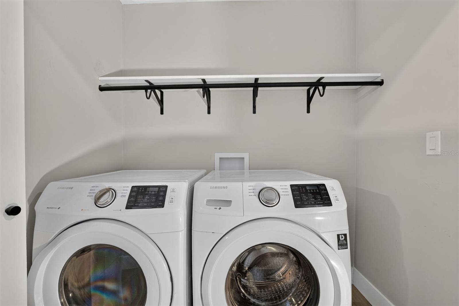Washer & Dryer in hallway closet