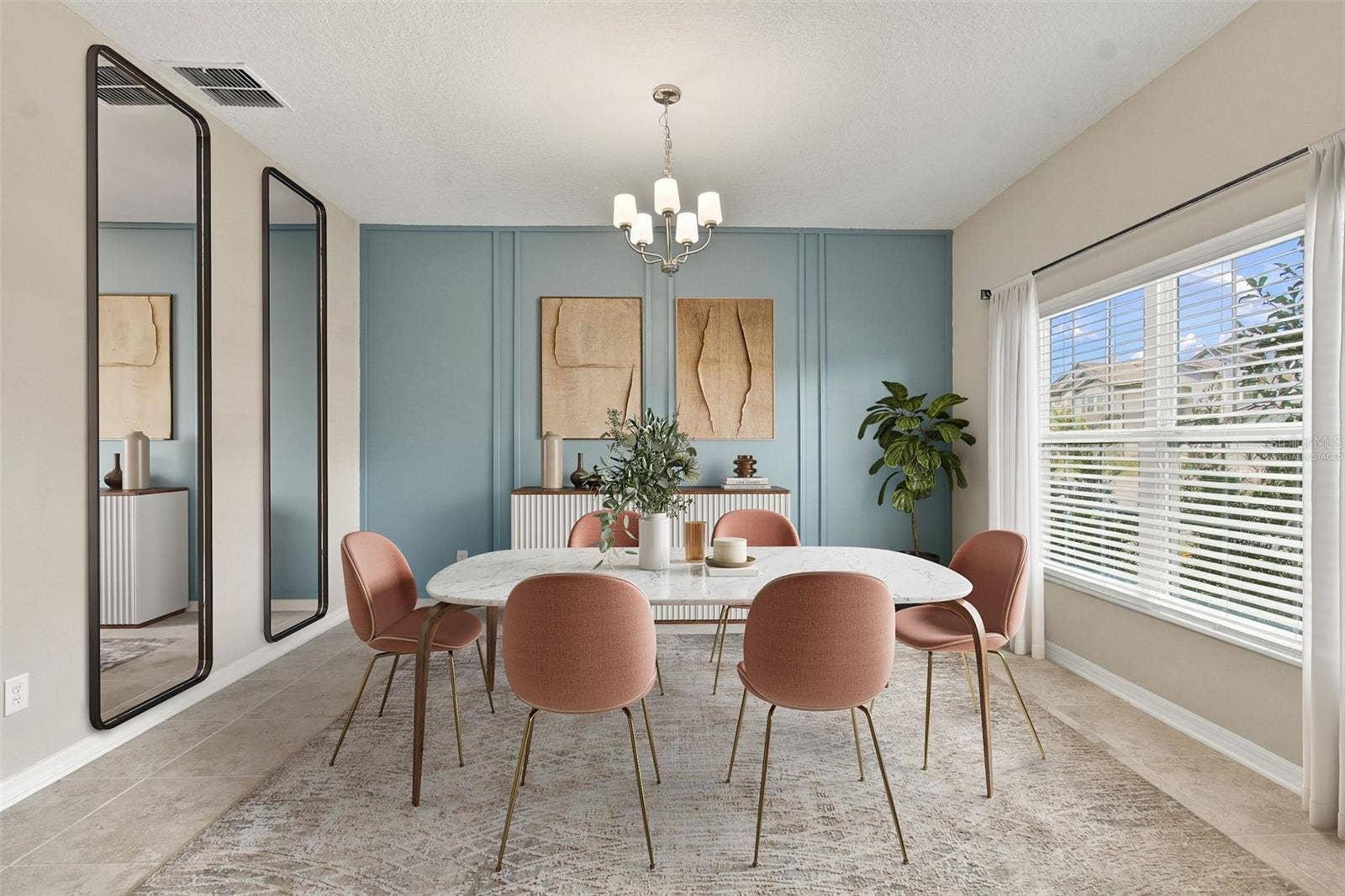 9477 SEAGRASS PORT PASS, Wesley Chapel, FL 33545 Virtually Staged Dining Room
