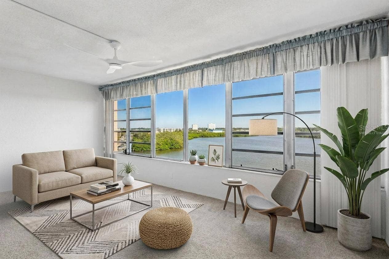 1847 SHORE DRIVE, #710, South Pasadena, FL 33707 Virtually Staged