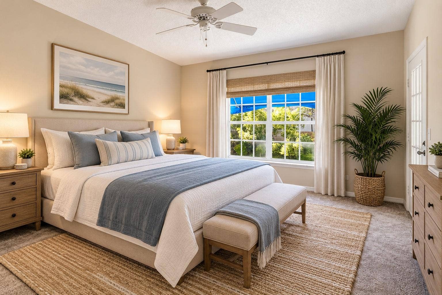 11531 SHIPWATCH DRIVE, #1037, Largo, FL 33774 Virtual Staged Bedroom