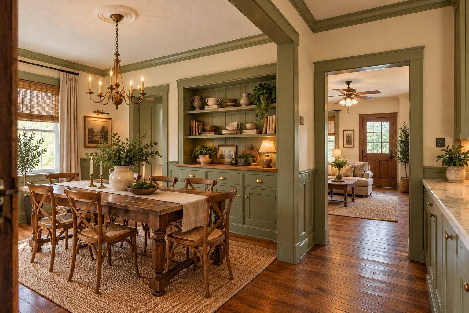 226 N GROSSE AVENUE, Tarpon Springs, FL 34689 Virtually Reimagined Dining Room