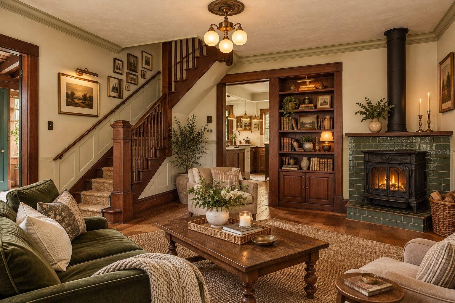 226 N GROSSE AVENUE, Tarpon Springs, FL 34689 Virtually Reimagined Living Room