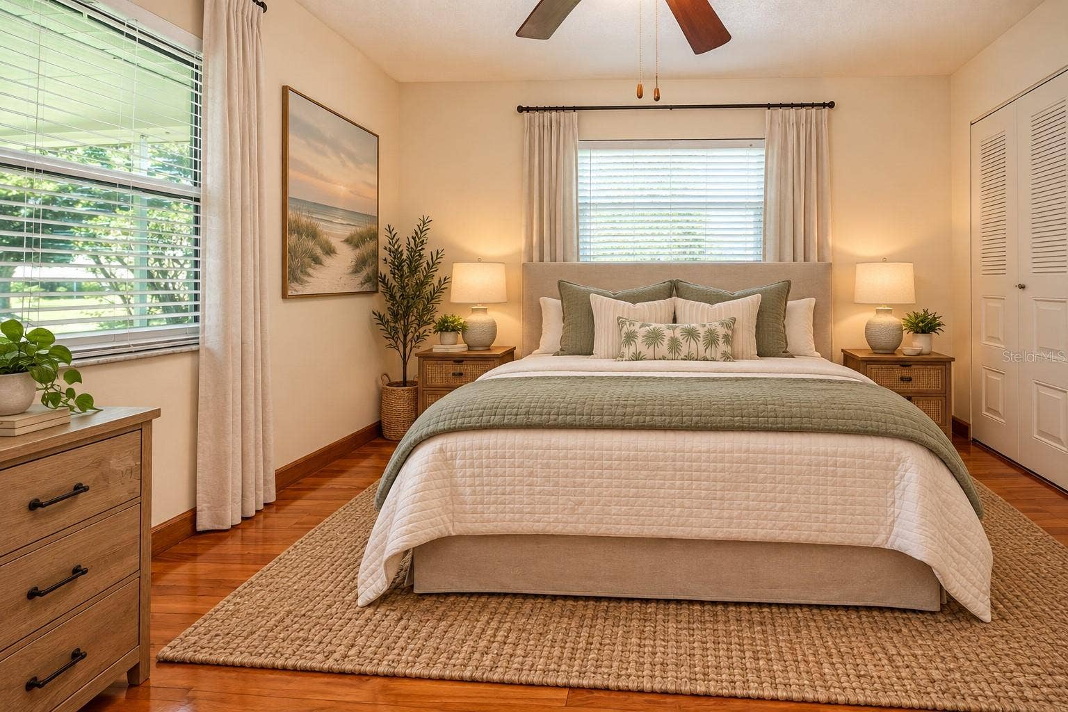 2108 MEADOWLARK LANE, Sun City Center, FL 33573 Staged Guest Bedroom