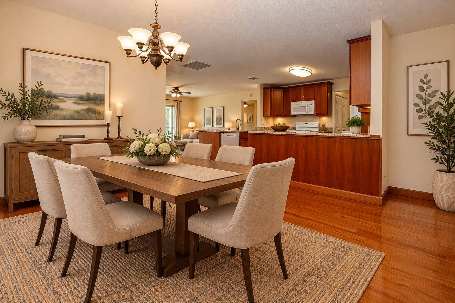 2108 MEADOWLARK LANE, Sun City Center, FL 33573 Staged Dining Room