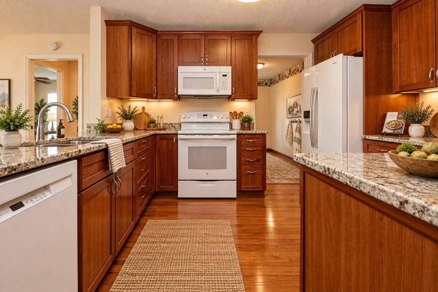 2108 MEADOWLARK LANE, Sun City Center, FL 33573 Staged Kitchen
