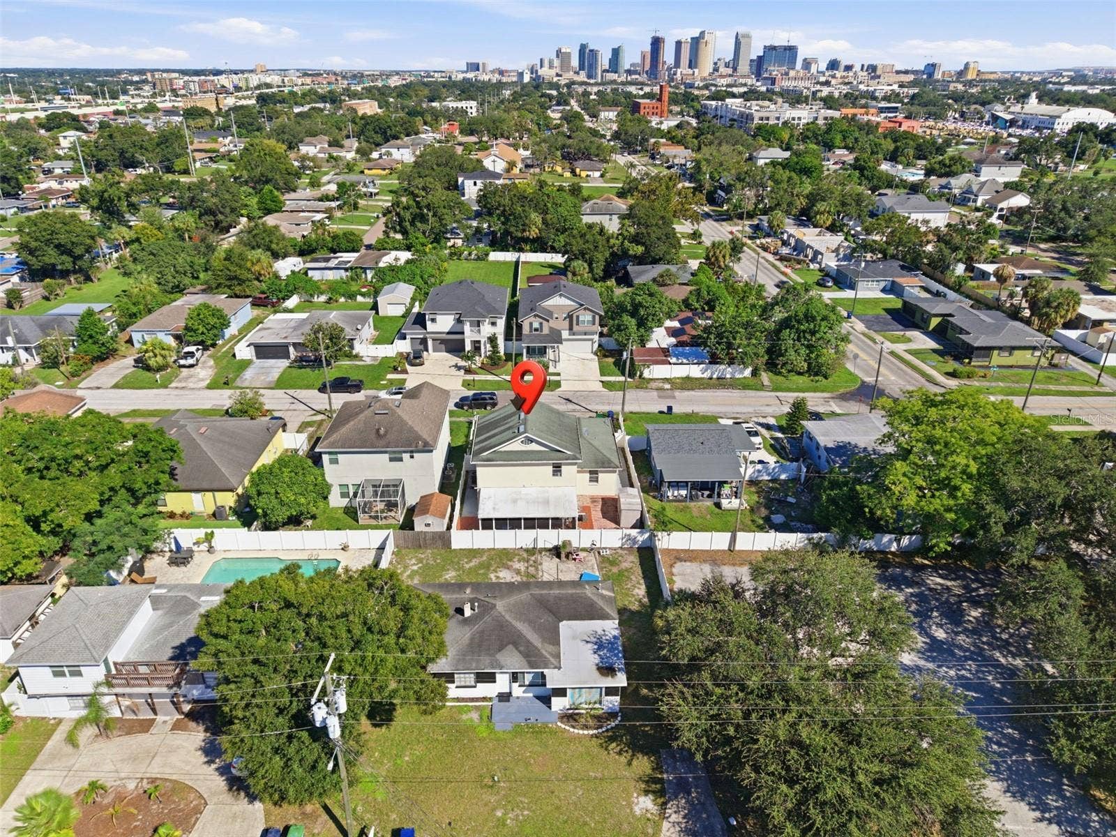 1006 N HABANA AVENUE, Tampa, FL 33607 Aerial