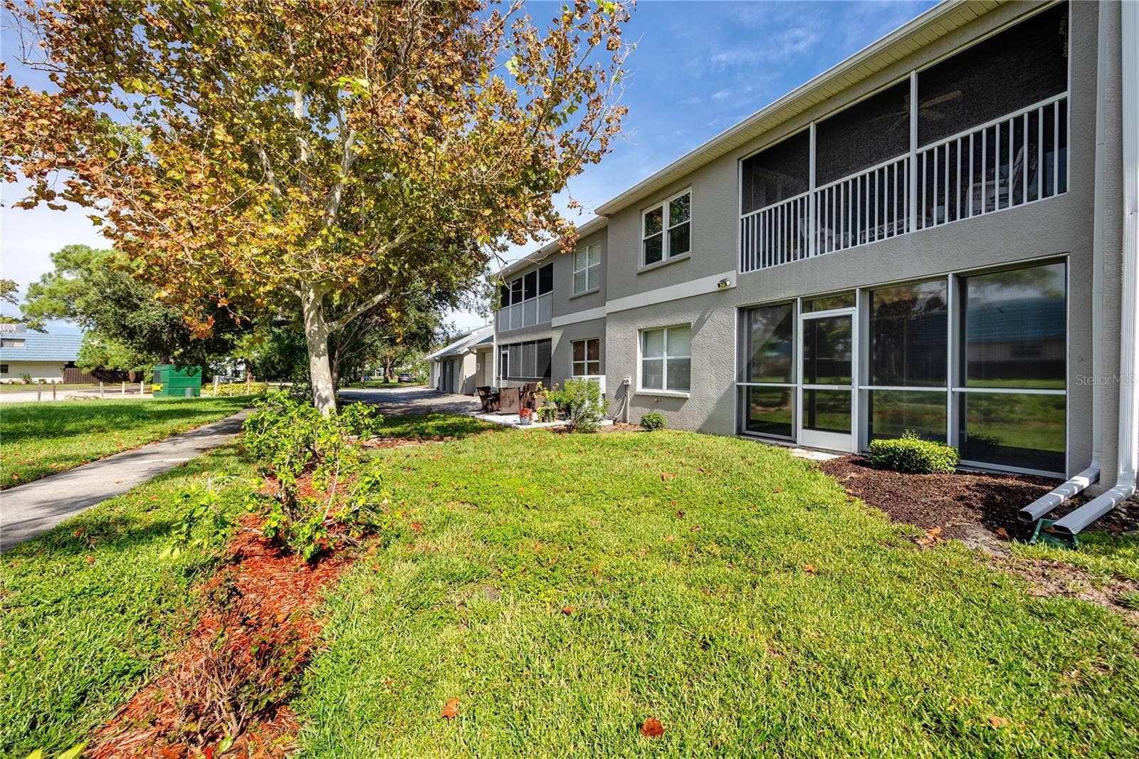 14460 MARINA WAY, #11, Seminole, FL 33776 Green space off the Lanai