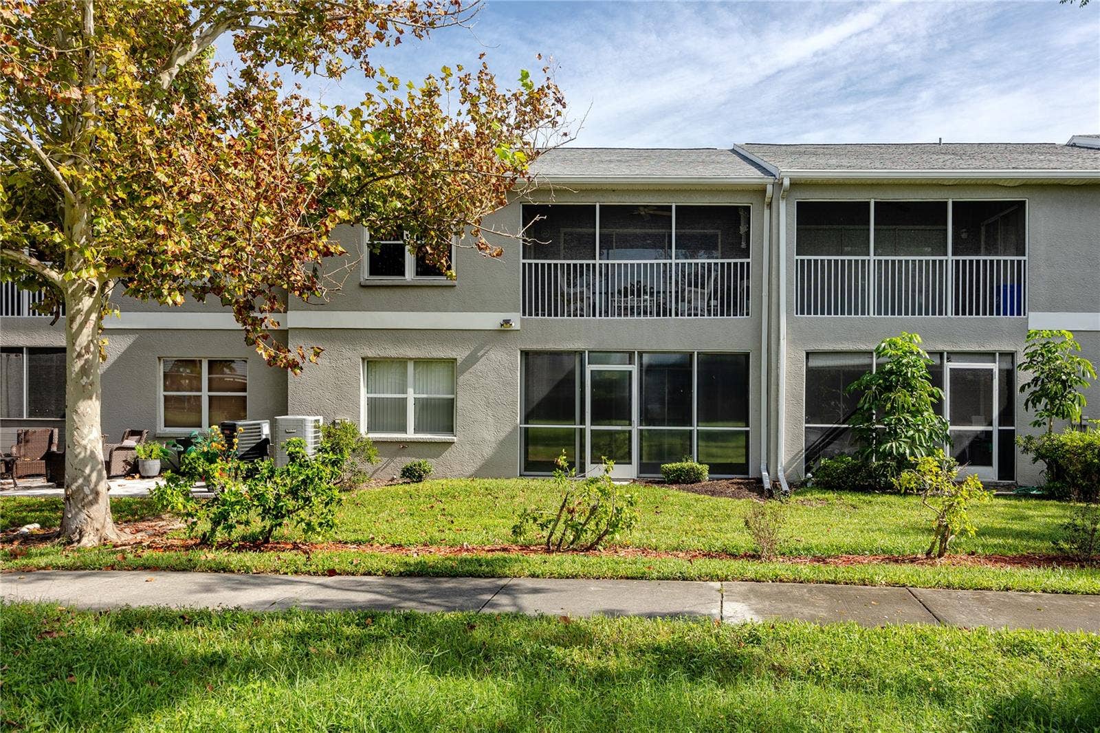 14460 MARINA WAY, #11, Seminole, FL 33776 Greenspace outside Lanai