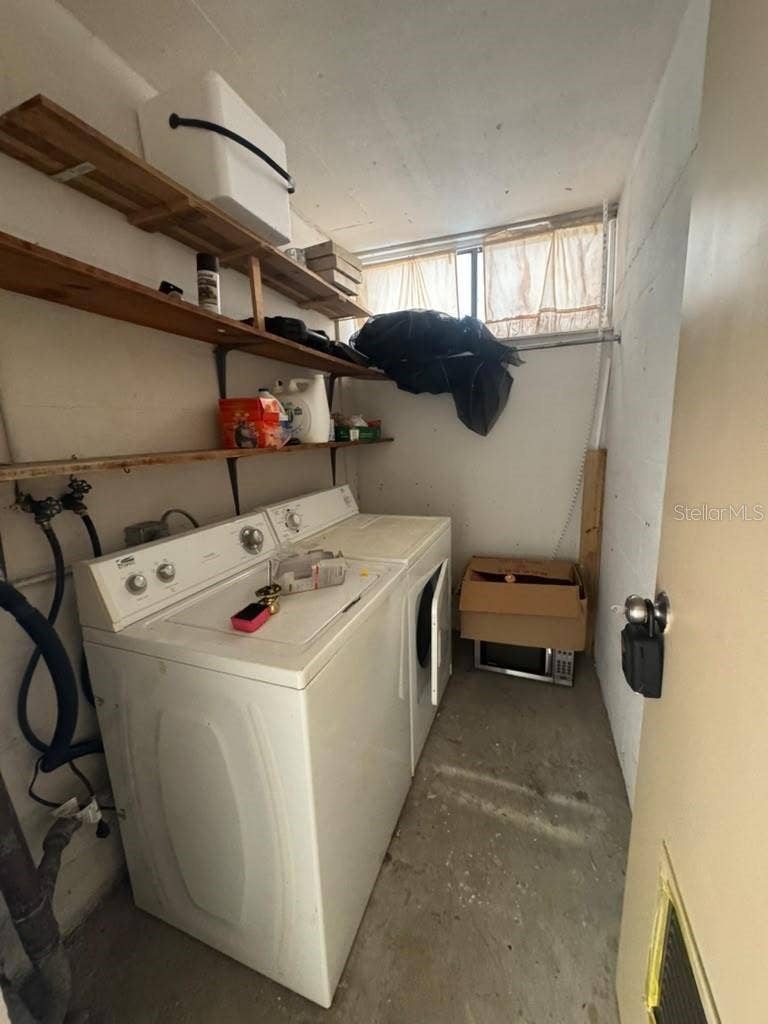 2617 COVE CAY DRIVE, #107, Clearwater, FL 33760 Separate Laundry Room