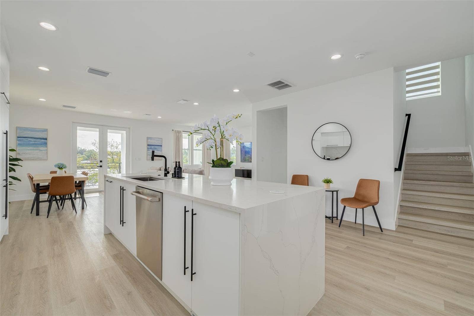 7609 DEEDRA CIRCLE, Port Richey, FL 34668 Open floor plan with natural light flowing in all over.
