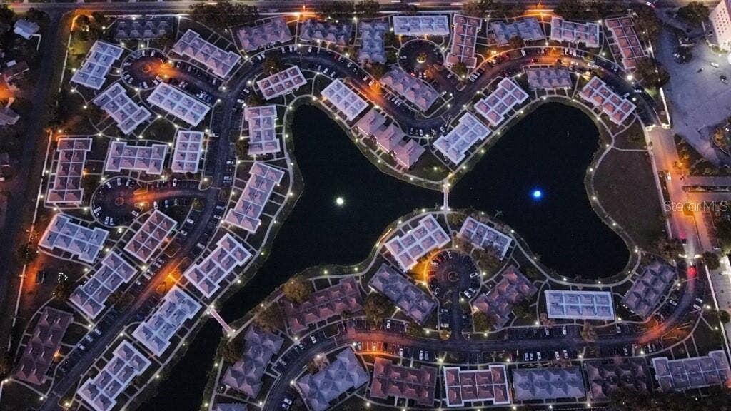 Night View Of Tahitian Gardens