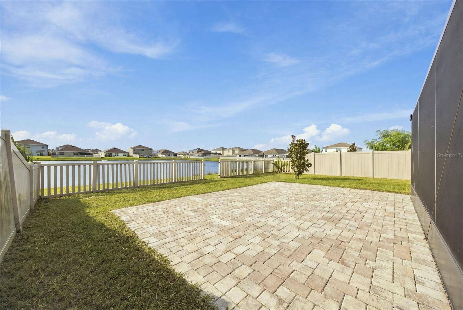 Backyard patio