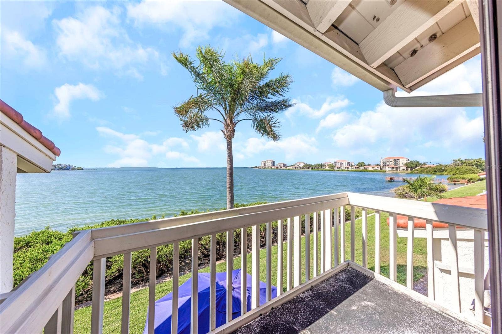 5650 ESCONDIDA BOULEVARD S, St Petersburg, FL 33715 Primary bedroom balcony