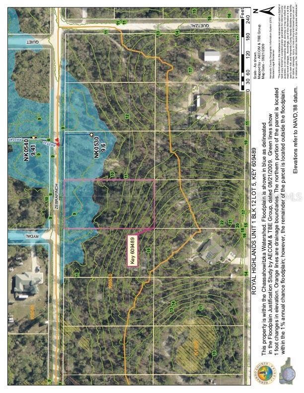 Aerial is Approximate and from the County Website