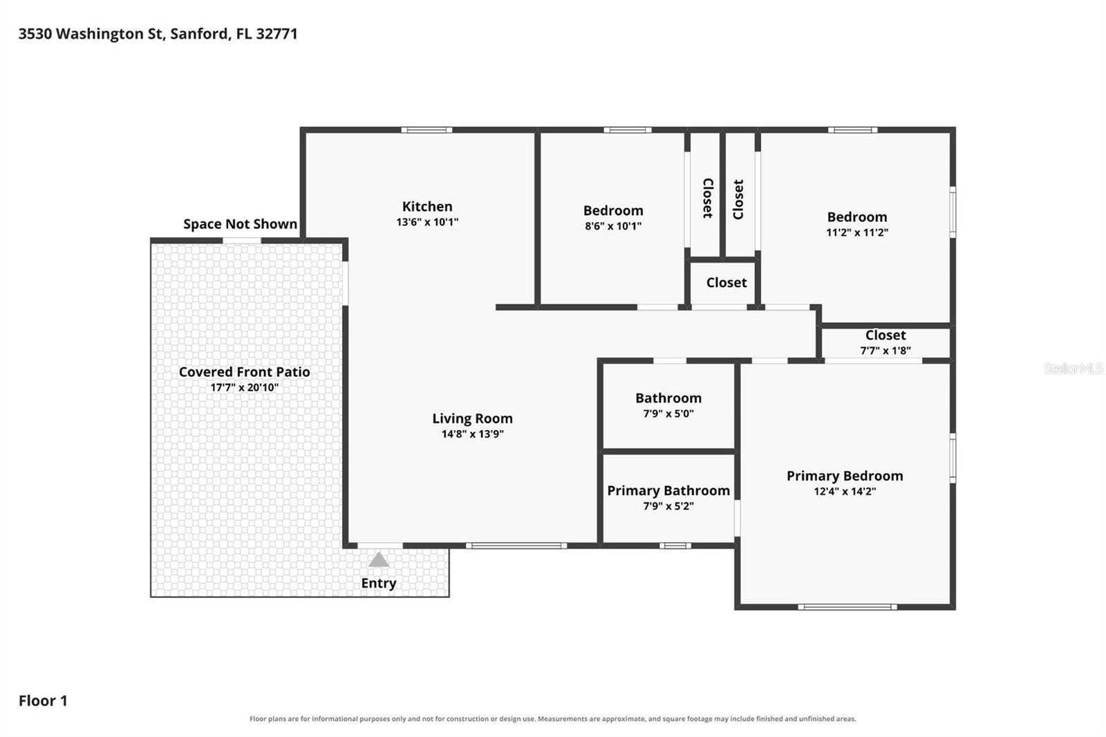 3530 WASHINGTON STREET, Sanford, FL 32771