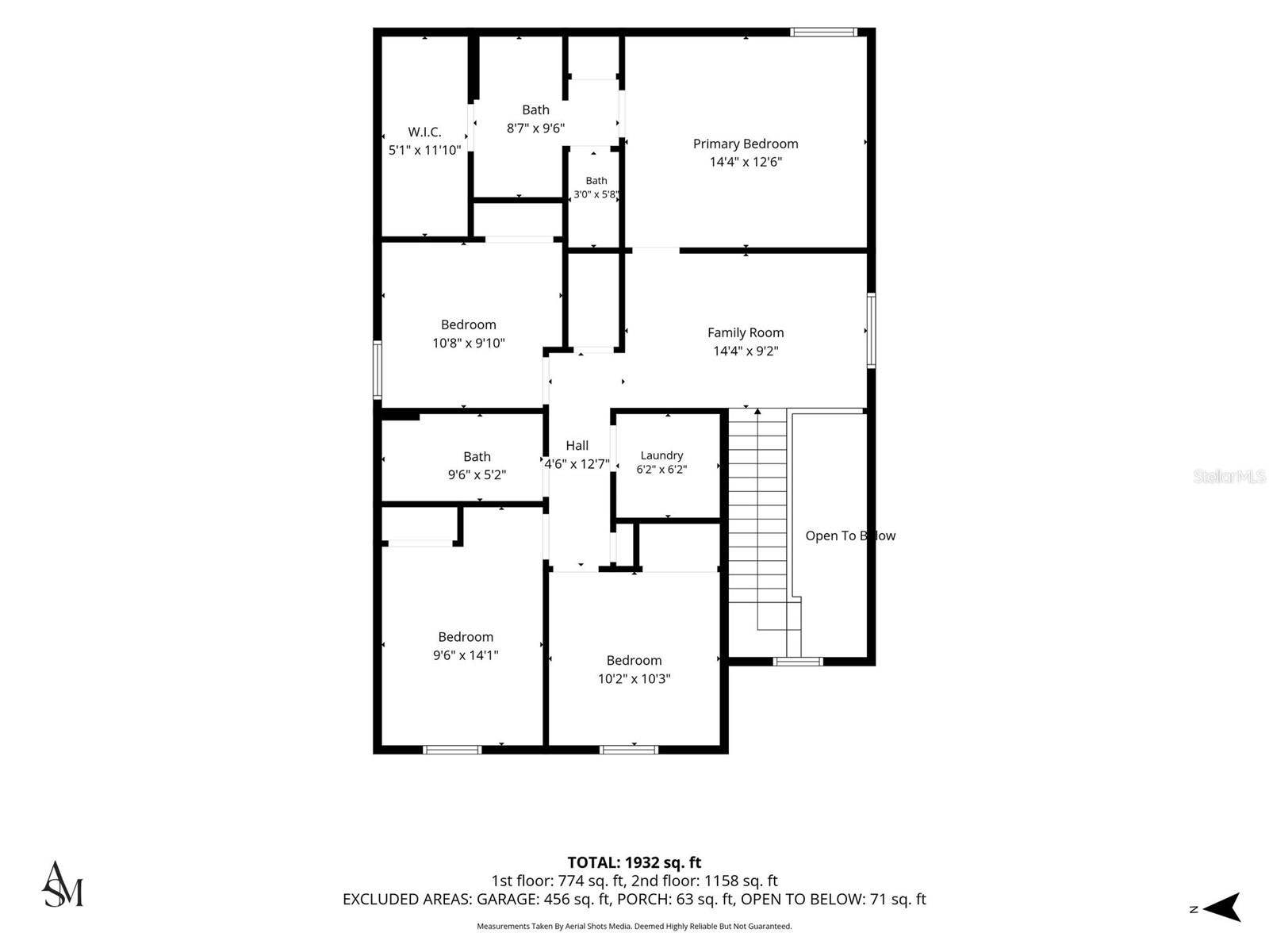 997 HAROLD PASS, Winter Haven, FL 33884 Floor Plan - Second Floor