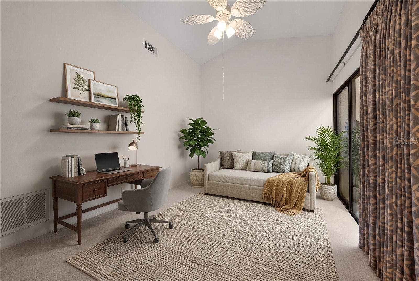 3160 JADEMOOR CIRCLE, Palm Harbor, FL 34685 Virtually Staged Bedroom #3 or could be an office