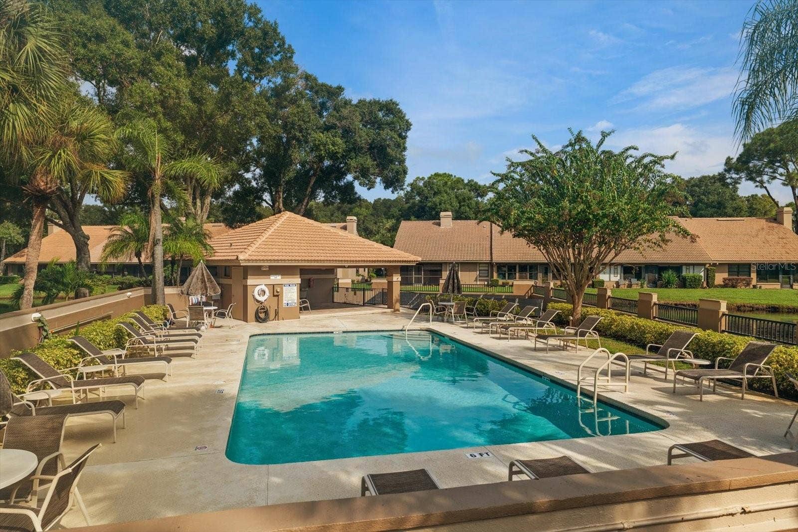 3160 JADEMOOR CIRCLE, Palm Harbor, FL 34685 Community solar heated pool
