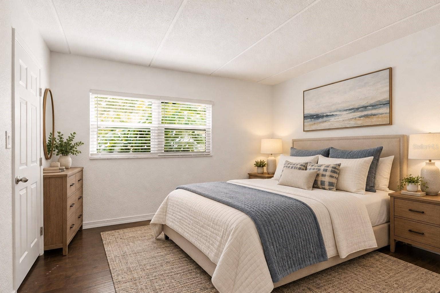 Bedroom 1- Virtual staged