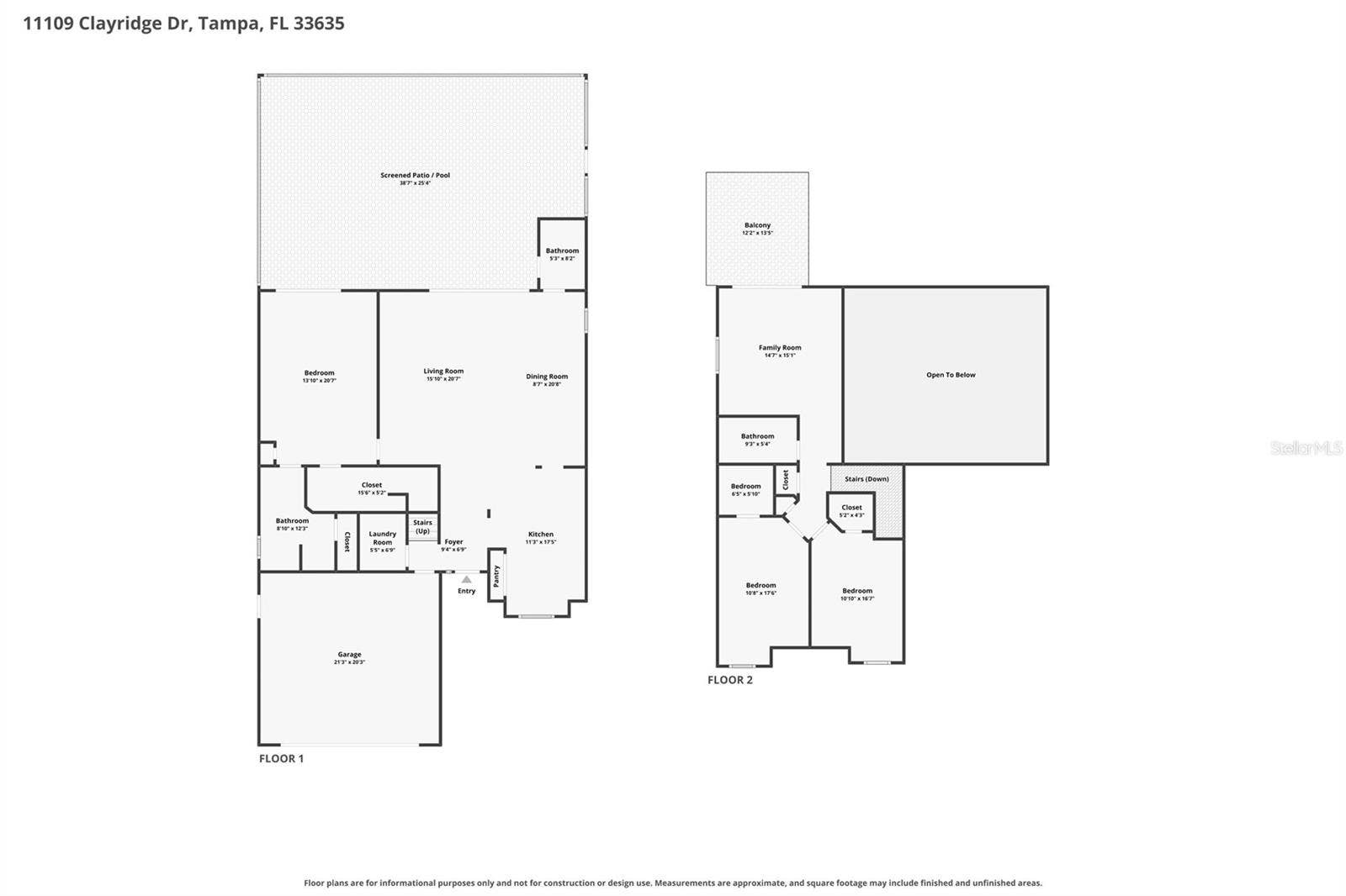 11109 CLAYRIDGE DRIVE, Tampa, FL 33635