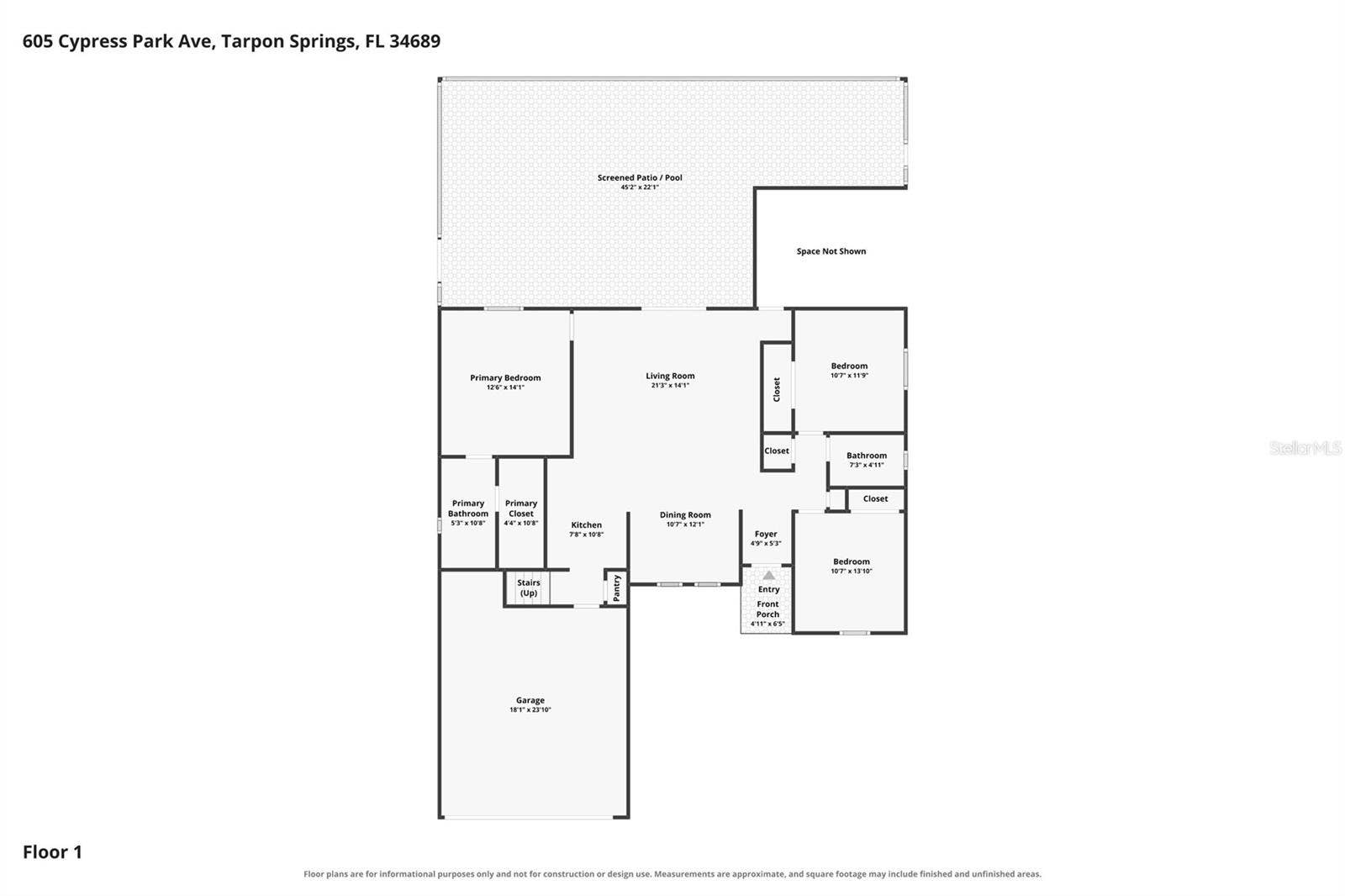 605 CYPRESS PARK AVENUE, Tarpon Springs, FL 34689