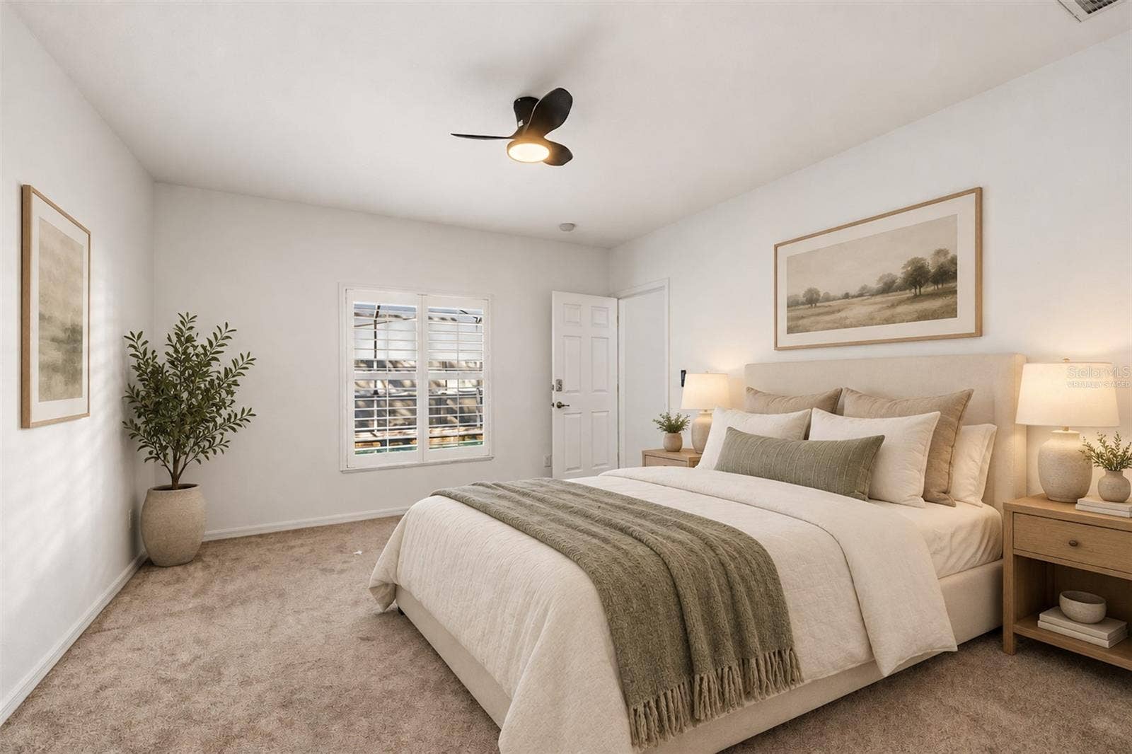 605 CYPRESS PARK AVENUE, Tarpon Springs, FL 34689 Primary Bedroom - Virtually Staged