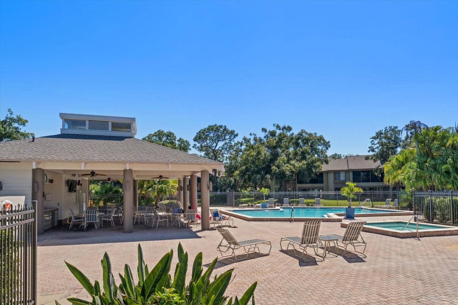 3079 LANDMARK BOULEVARD, #1608, Palm Harbor, FL 34684 Covered Recreation Area